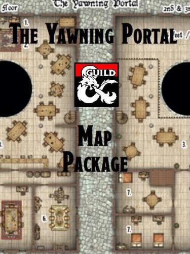 The Yawning Portal Map Package Nzs Games